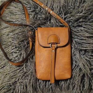 Chic Brown Crossbody Bag